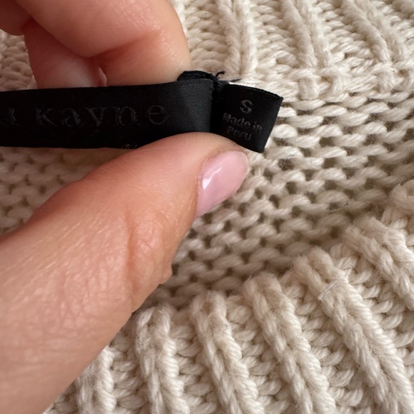 Cotton Navy Striped Crewneck Sweater - Picture 3 of 4